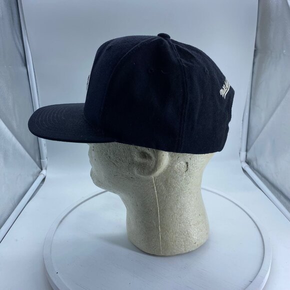 NBA Mitchell & Ness Brooklyn New York Nets Snapback Hat 100% Wool Blue Nostalgia - Picture 3 of 9